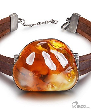 Designer style, 2.6″ Baltic Amber Carved Crystal Chokers, Crystal Healing