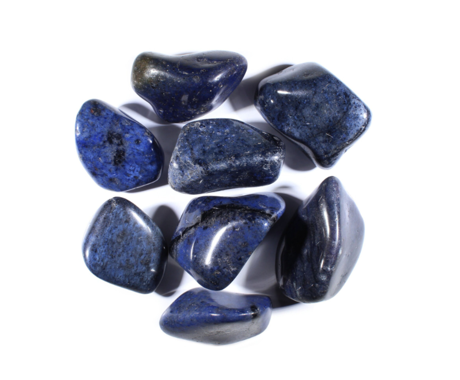 Dumortierite Tumbled Gemstones – Bulk Wholesale Options – 1 LB