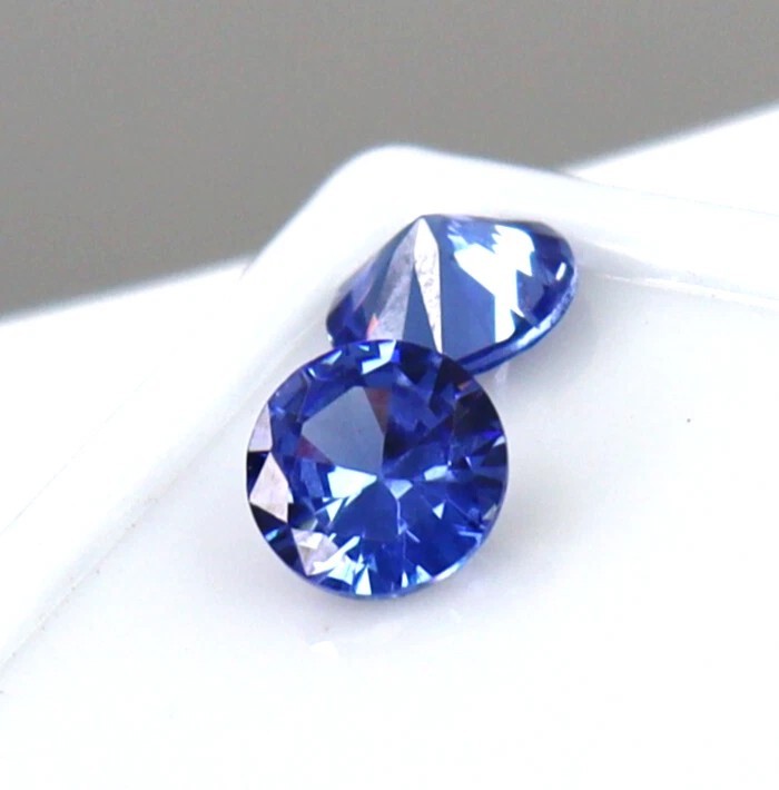 Blue Sapphire AAA+ Quality Certified Natural Loose Gemstone Round Cut 1.80 Ct