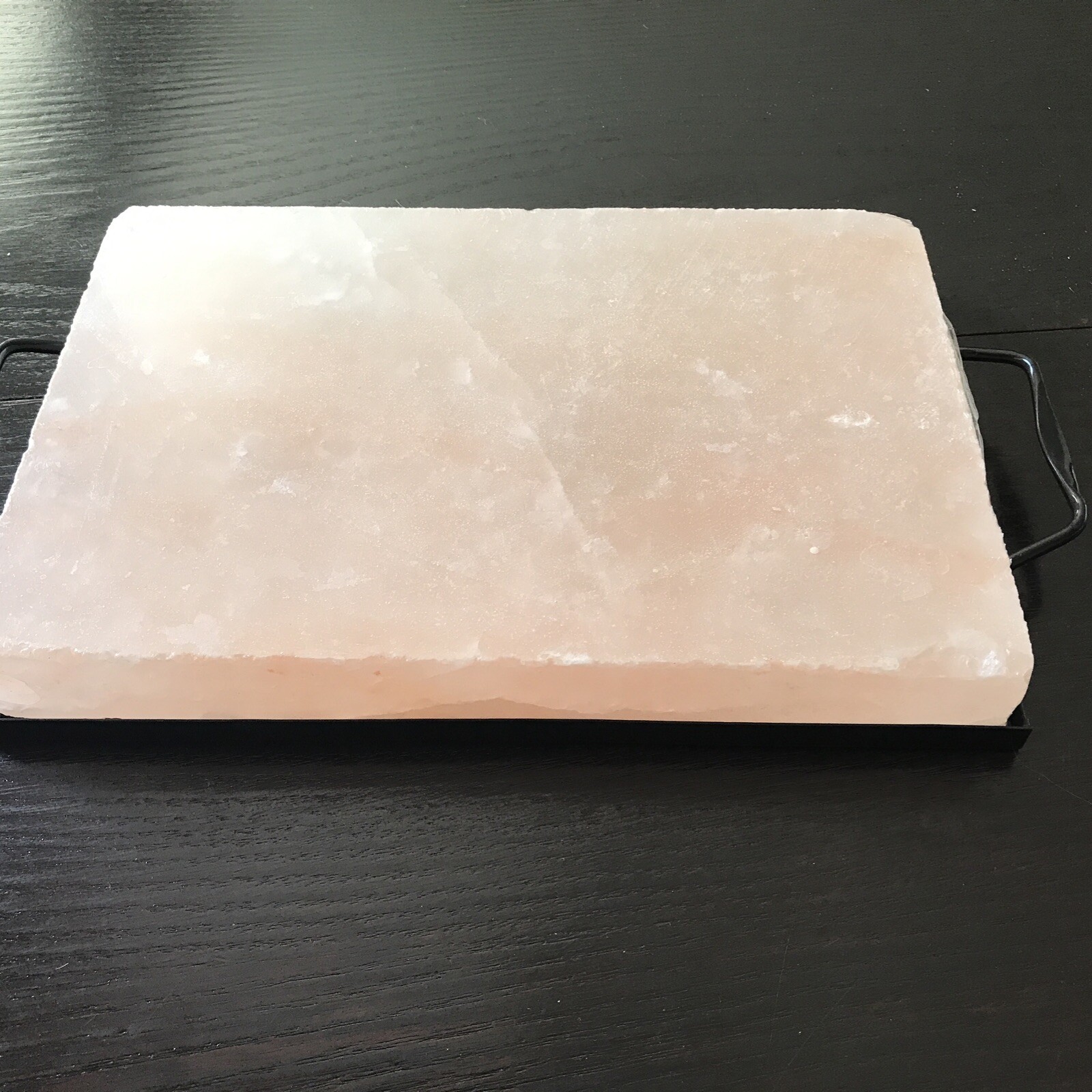 14 Pounds 9oz Natural Pink Rose Quartz Crystal Point Healing With Handled Tray