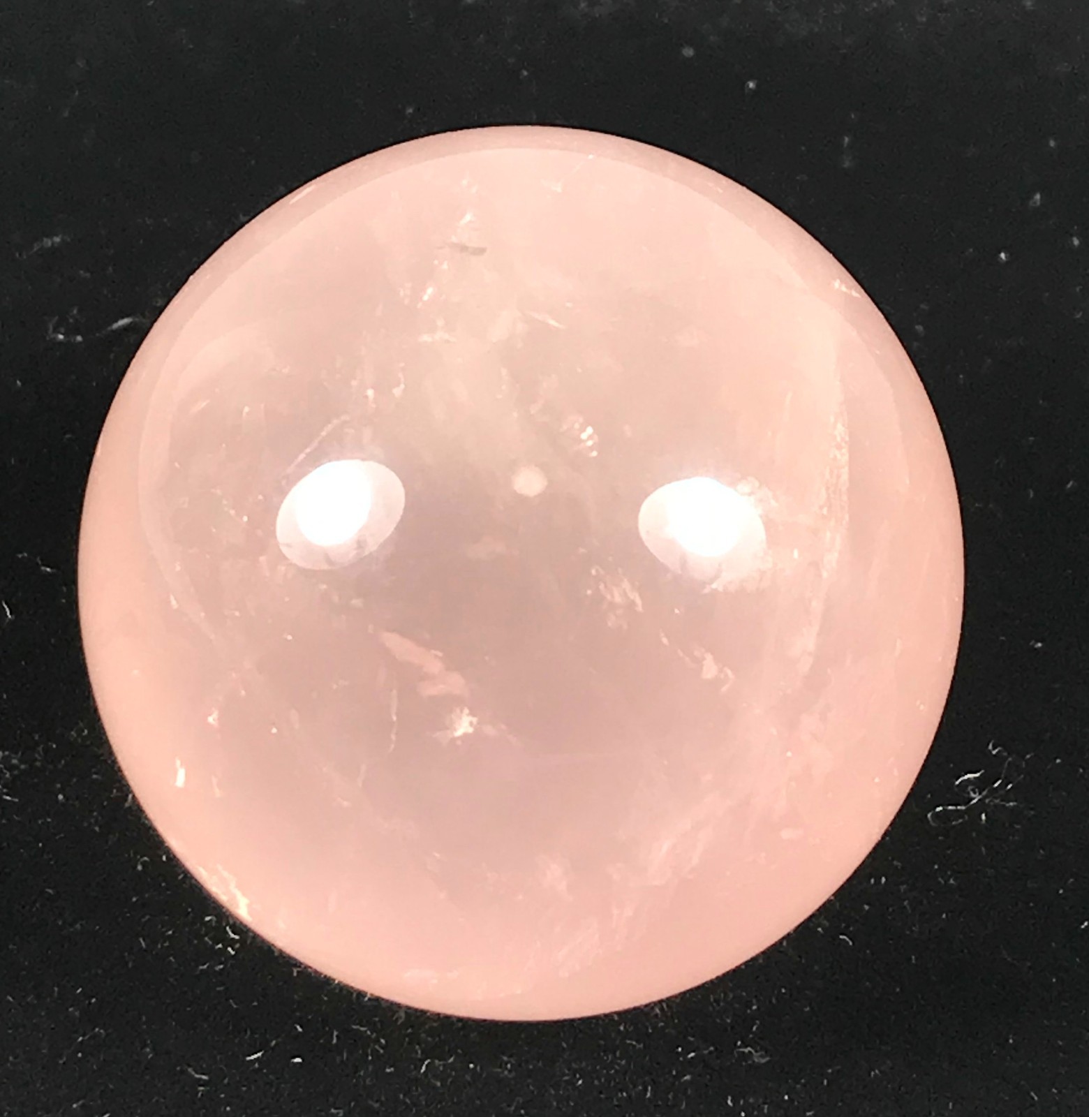 Natural STAR Rose Quartz SPHERE Ball Crystal Reiki Stone Healing