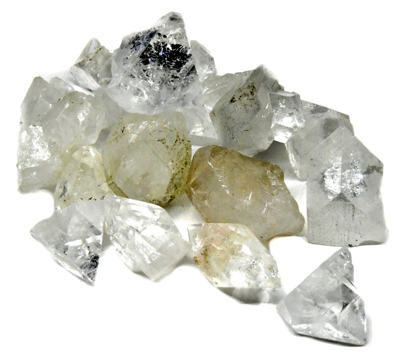 3lb Flat of Apophyllite Tips 3-5cm Crystal Spiritual Awakening Anxiety Relief