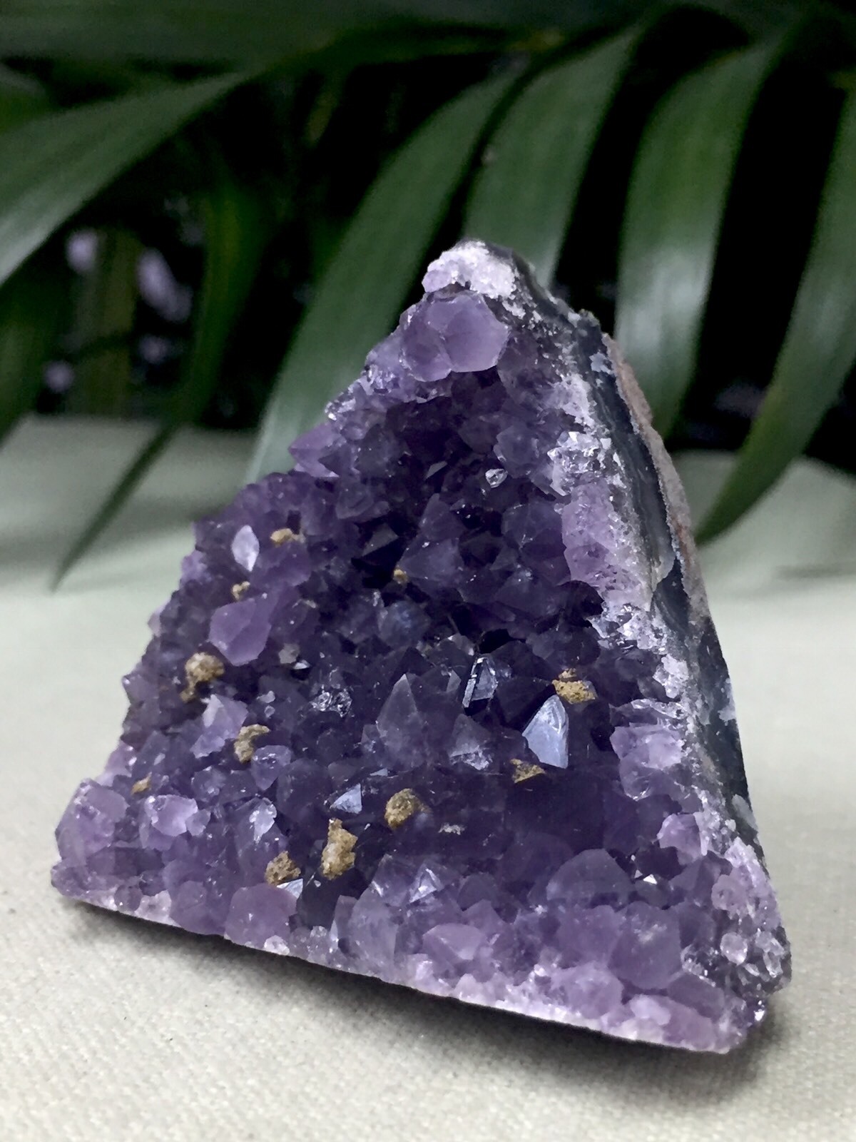 Amethyst Cluster Geode Crystal Quartz Cut Base Purple Amethyst Specimen Uruguay