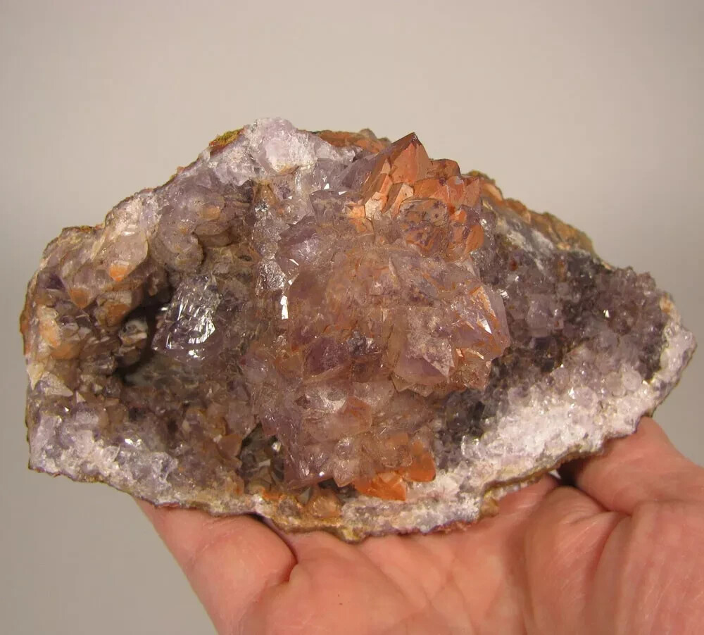 5″ AMETHYST GEODE Crystals Cluster – Morocco – 1.9 lbs.