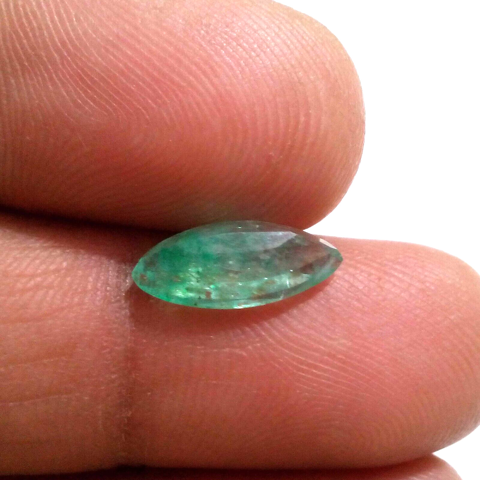 Gorgeous Colombian Green Emerald Faceted Marquise Shape 2.50 Ct Loose Gemstone