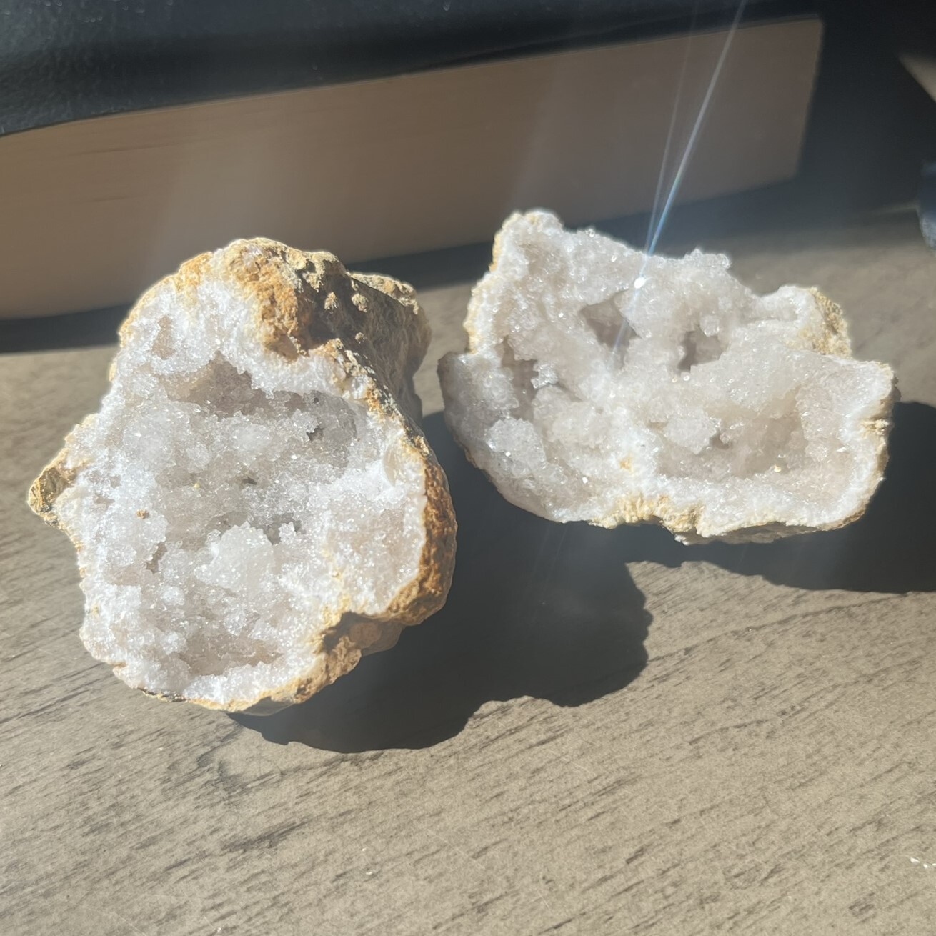 Break Your Own Geodes! BOX SET WITH HAMMER | Uncut Crystal Geode Specimens SMALL