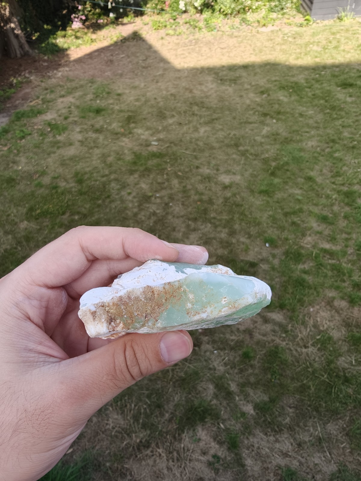 Natural Rough Chrysoprase Specimen – 174g