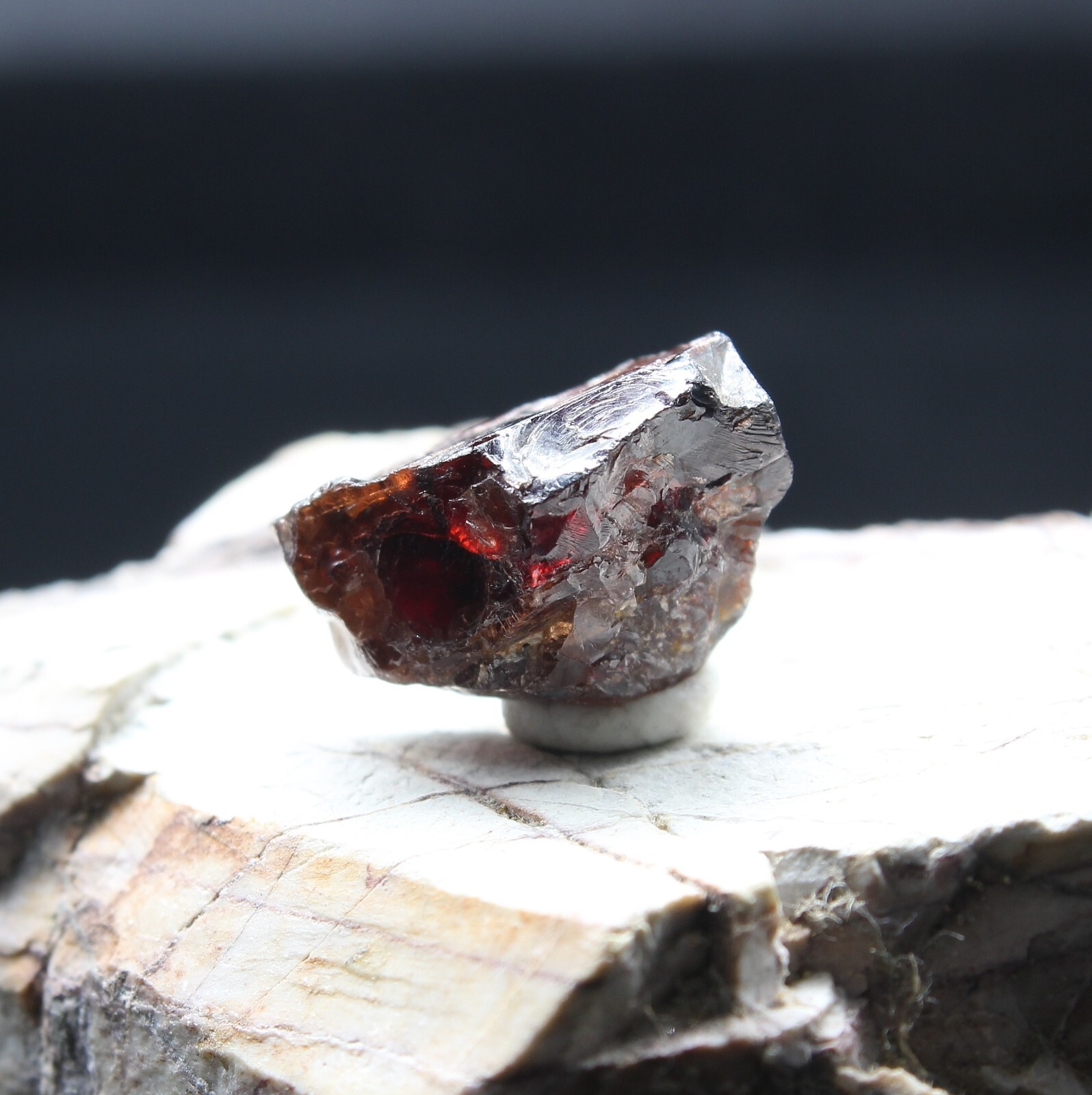 13.36Ct Natural Zircon Facet Grade Jacinth Cambodia Ratanakiri Crystal eye Clean