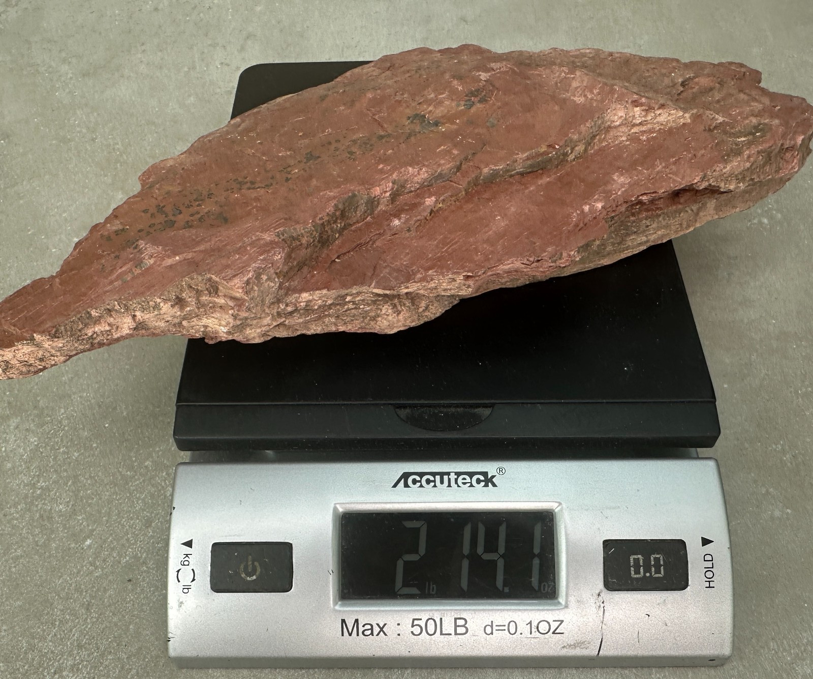 Red Rock Stone Mystery Sold As Is 2lbs. 14oz