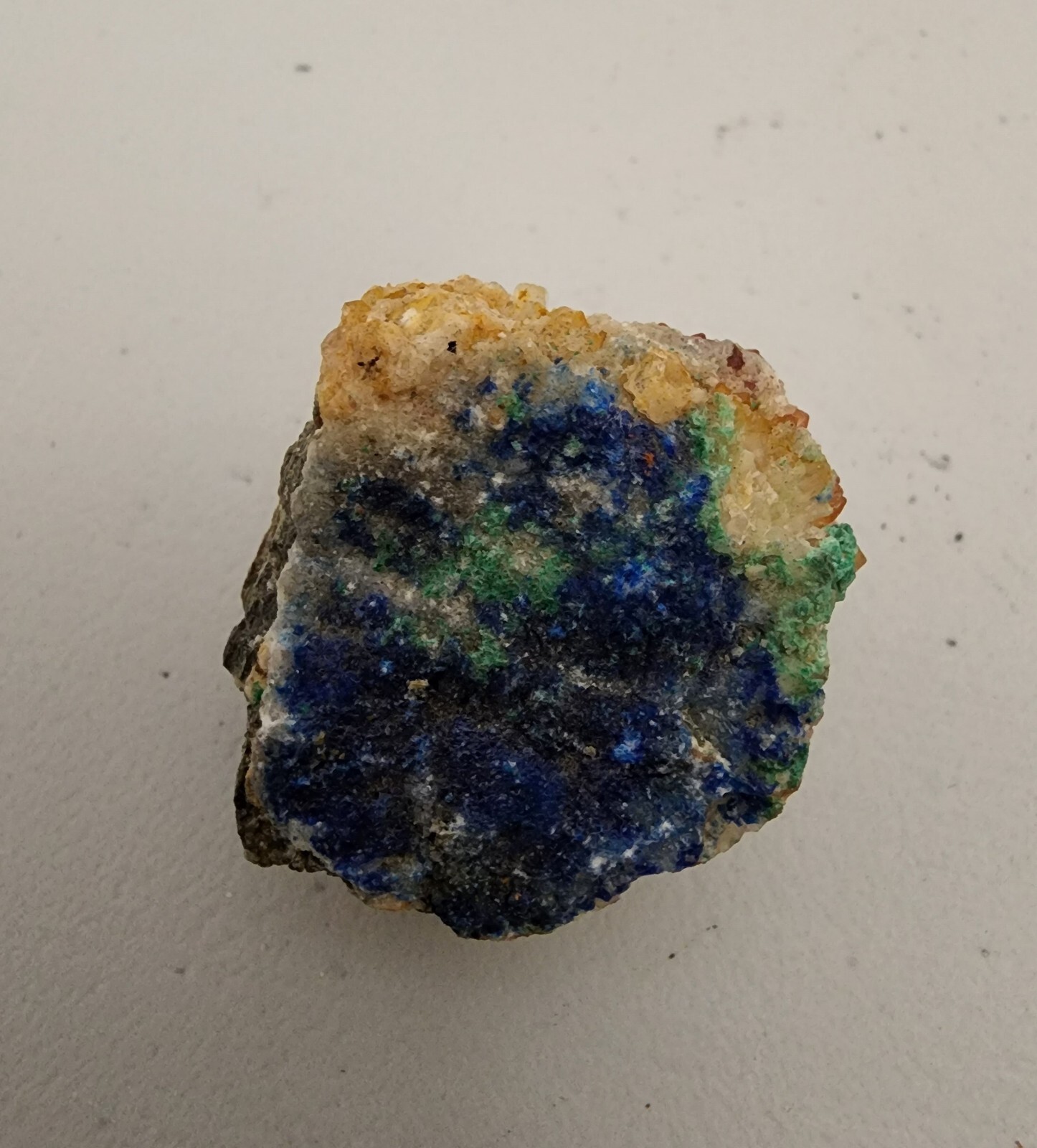 Small Azurite Crystal from New Mexico approx 1x1x.5 inches, 1 oz