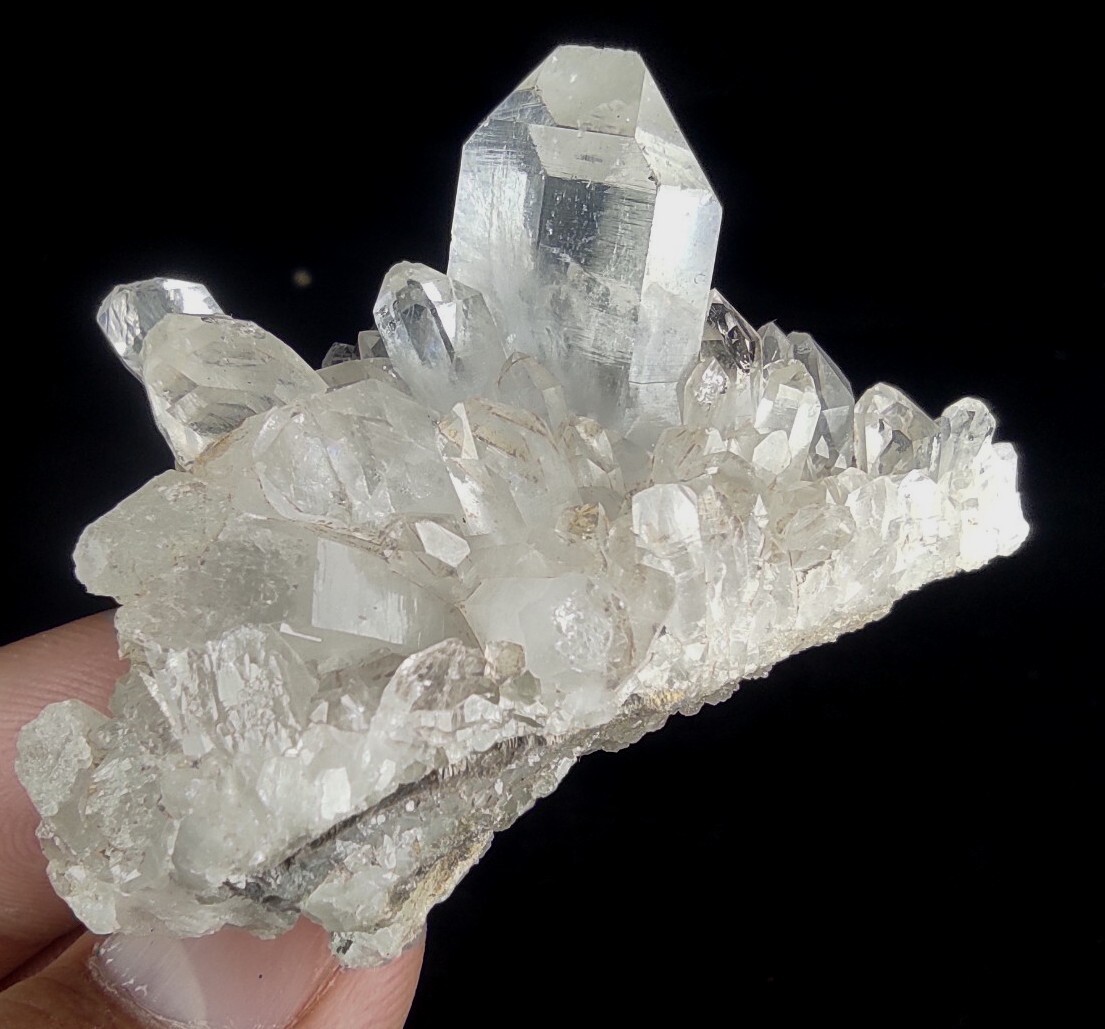 Quartz Crystals On Matrix From Baluchistan, Pakistan.