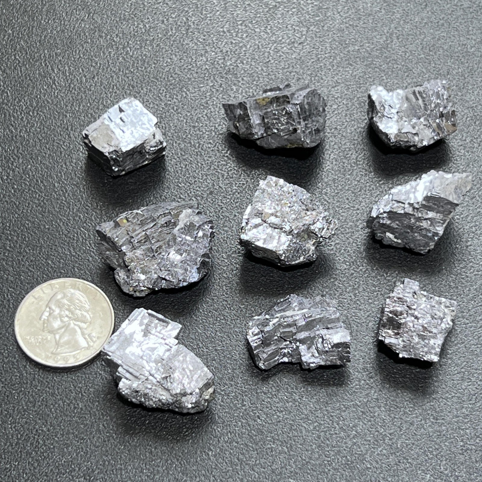 Galena Crystal Stones Rough Raw Specimens Natural Genuine Moroccan Mineral