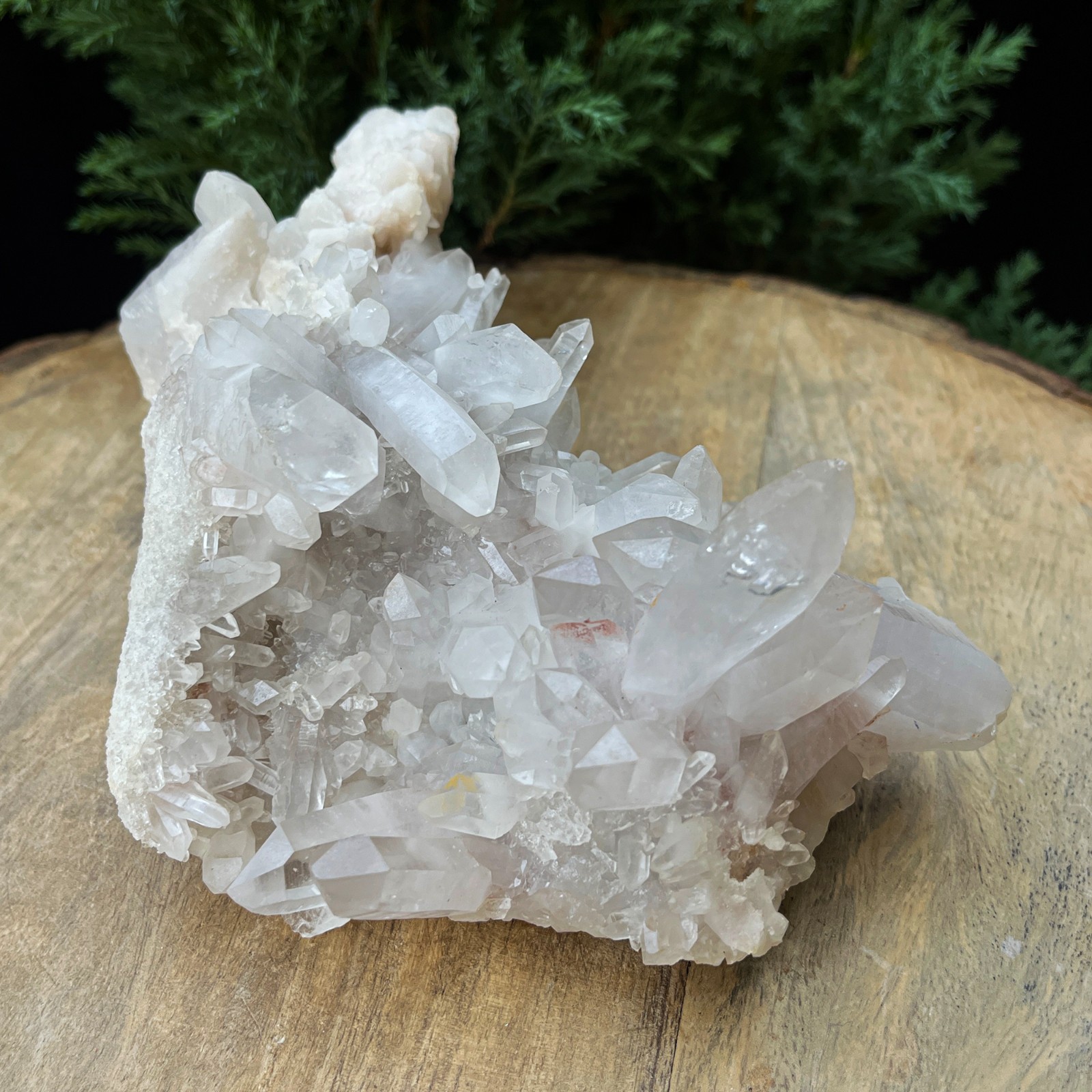 Gorgeous Natural White Himalayan Quartz Raw Minerals Stone 1.69lbs Specimen
