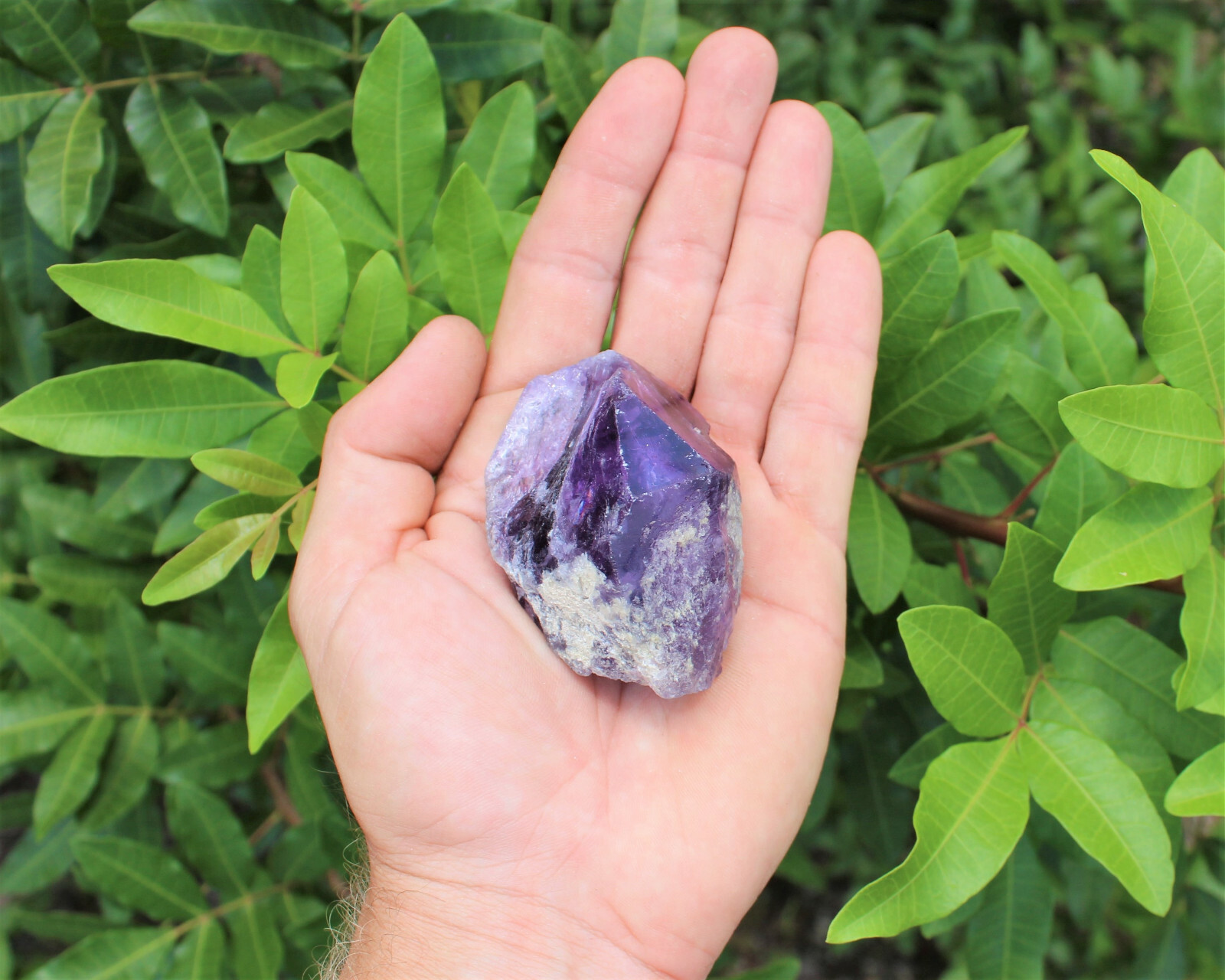 LARGE Rough Amethyst Natural Rough Chunk, 2″ – 3″ (Raw Amethyst, JUMBO)