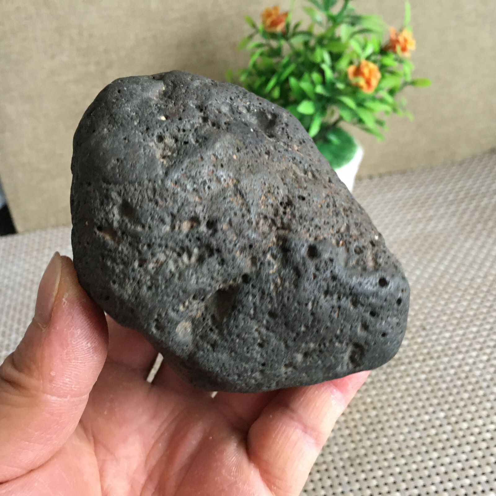 725g Natural Iron nickel Non-magnetic Meteorite Specimen from China B2495