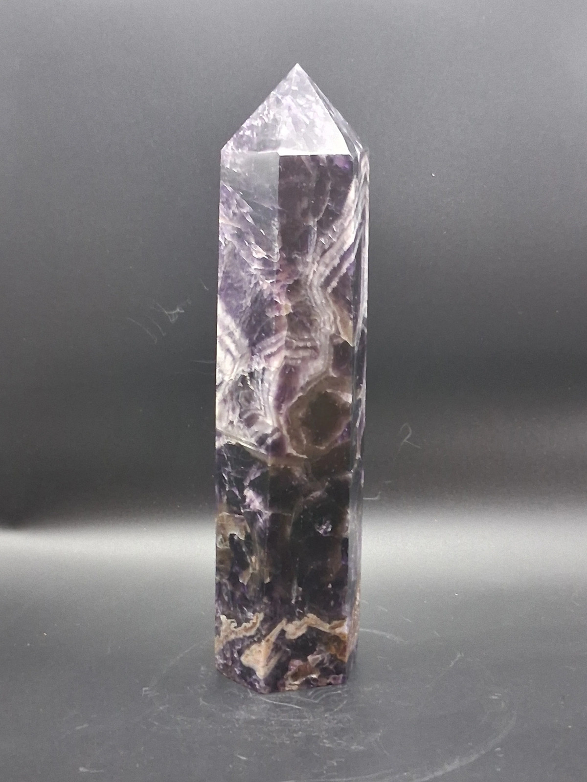 Large dream amethyst tower! 2.2 pounds, 8.5 inches tall!