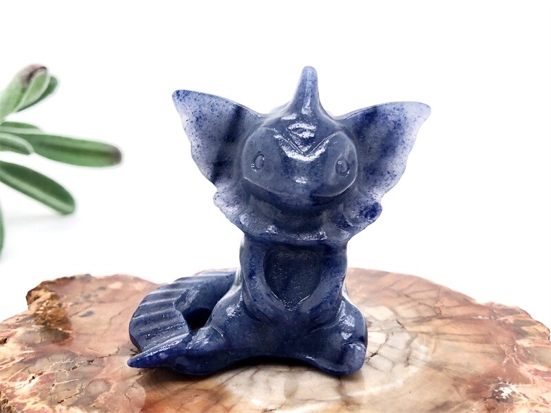 2″ Natural Quartz Crystal Carved Skull Reiki Crystal Skull decor Holiday Gift 1x