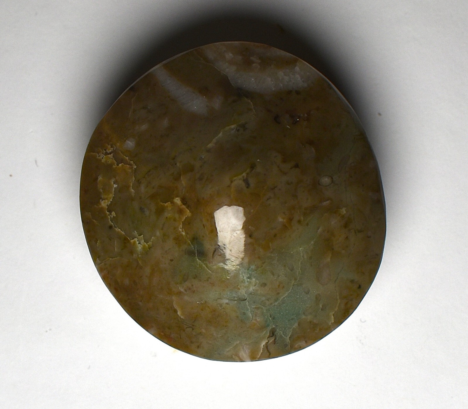 Natural Flowering Jade Blue Olive and Brown Setting/Display with Setting Options