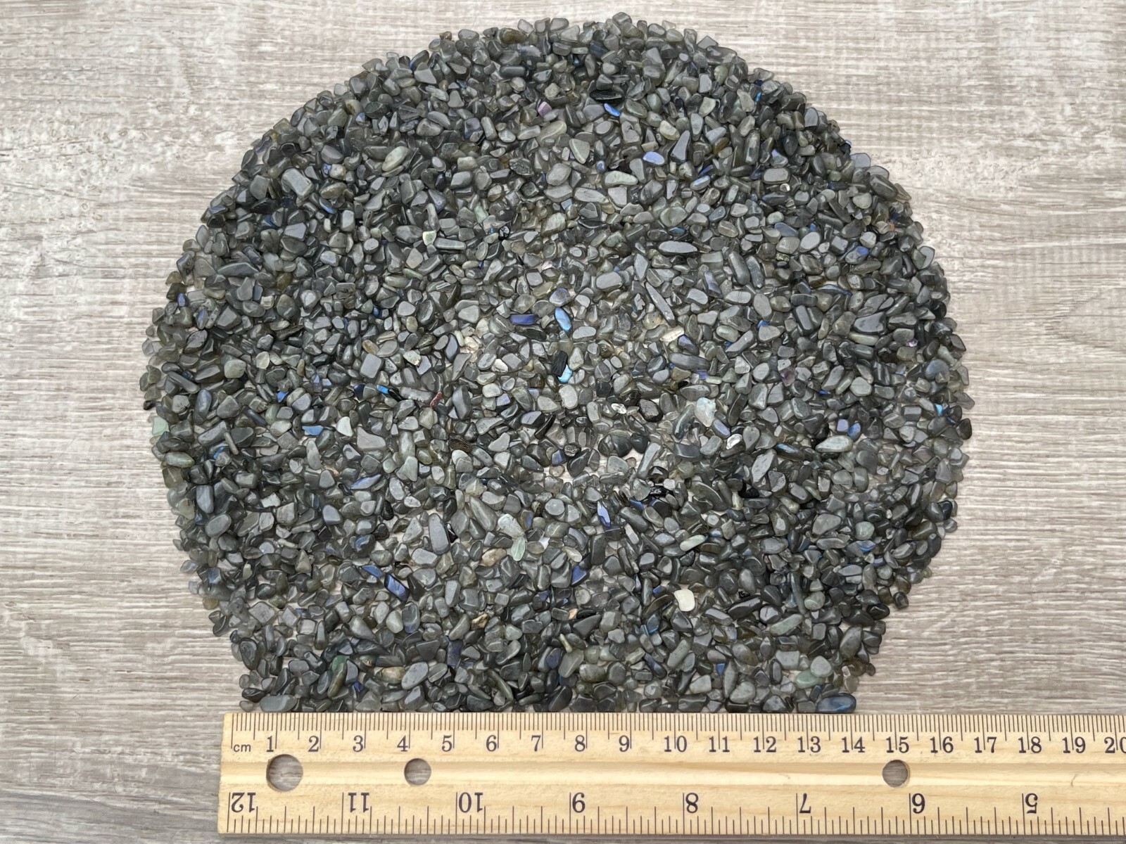Grade A++ Labradorite Black Semi Tumbled Gemstone Mini Chip 3-10mm,Wholesale Lot