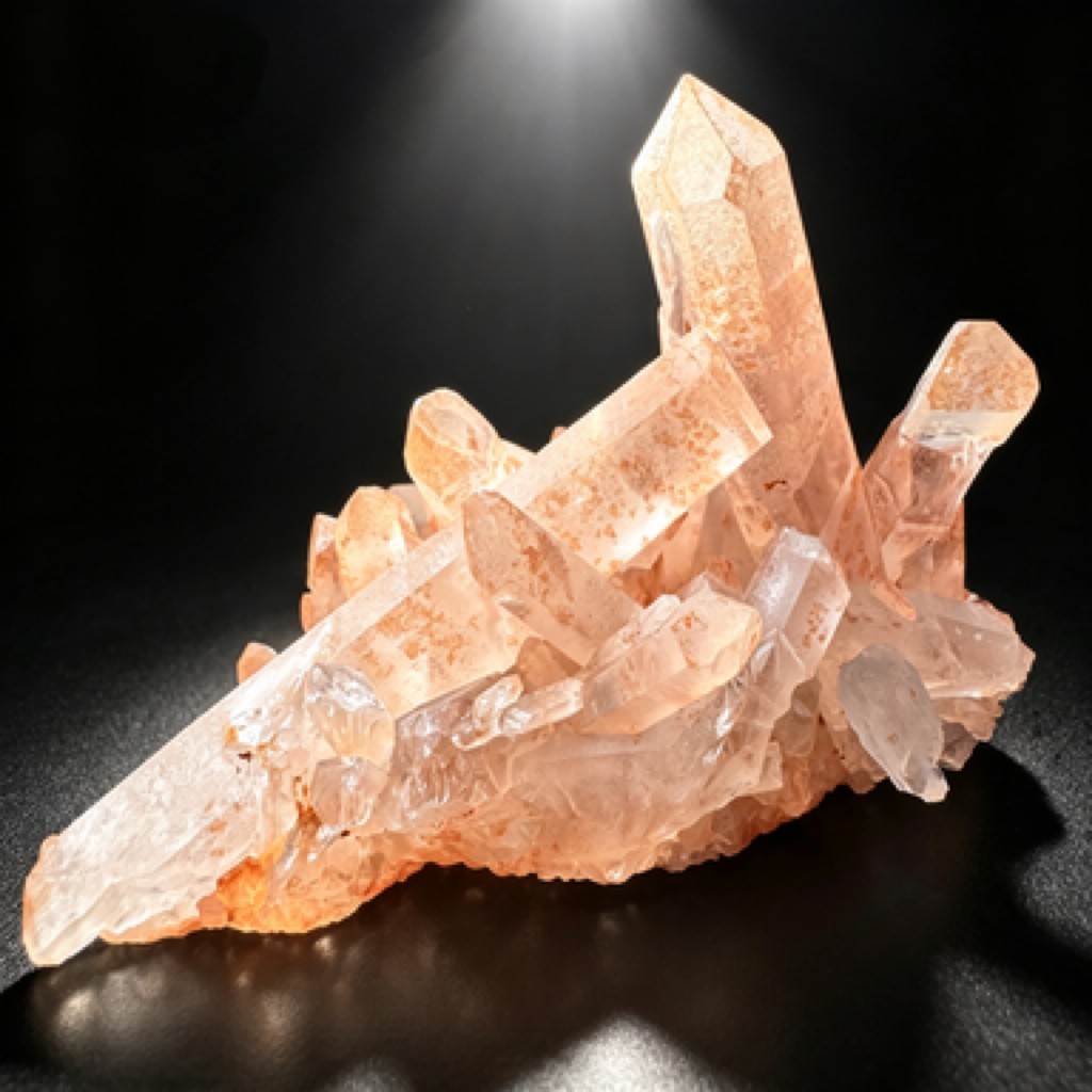 Natural Untreated Crystal Cluster, Raw Mineral Specimen for Healing & GIFT