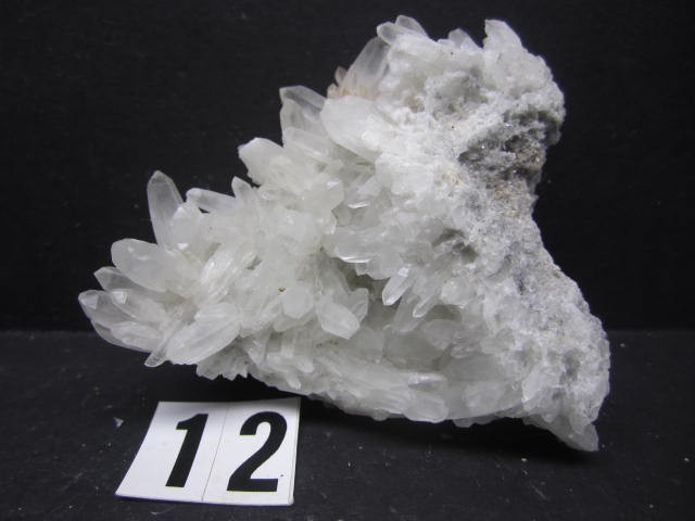 Quartz Crystal Clusters, 11 Piece Wholesale Lot, Cantera Casma, Peru