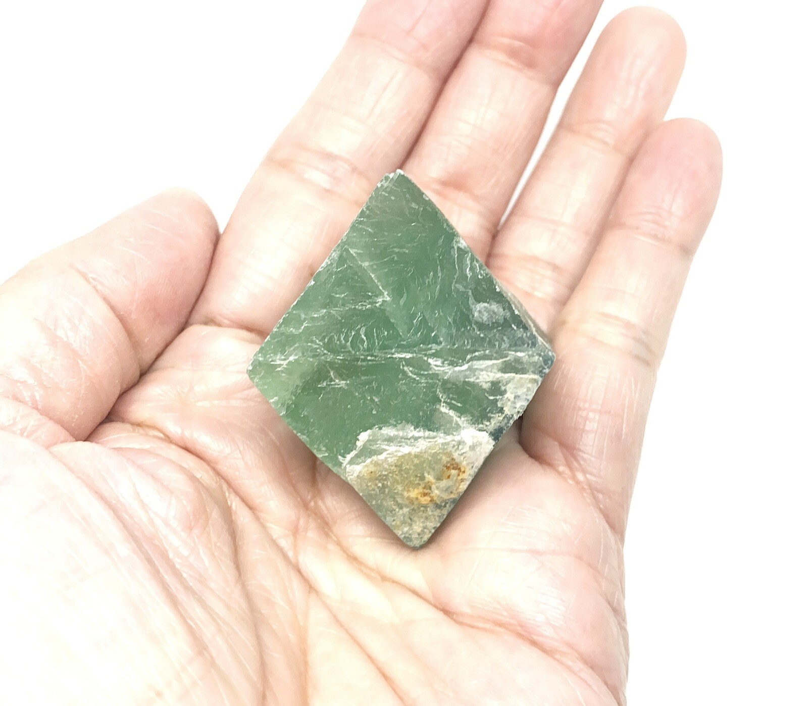 Fluorite Octahedron Green 67g, Aura, Feng Shui, Crystal Healing
