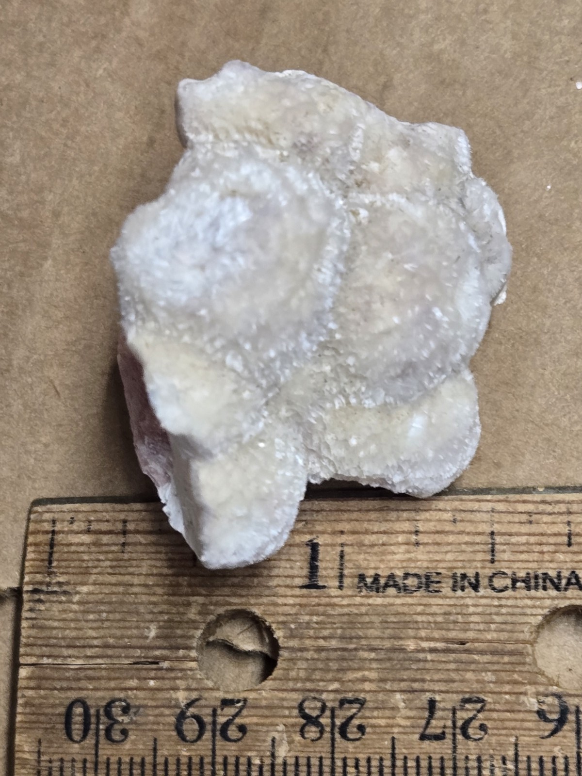 Beautiful Kutnohorite On Inesite specimen