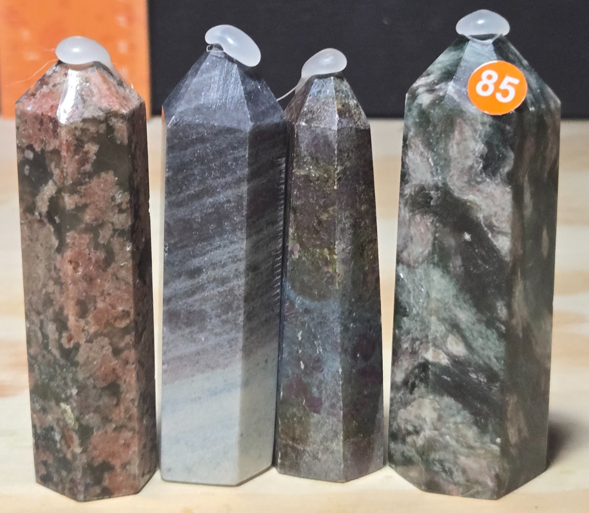 Set of (4) HIGH QUALITY towers! Variety pack of minerals! emerald! ++ O85