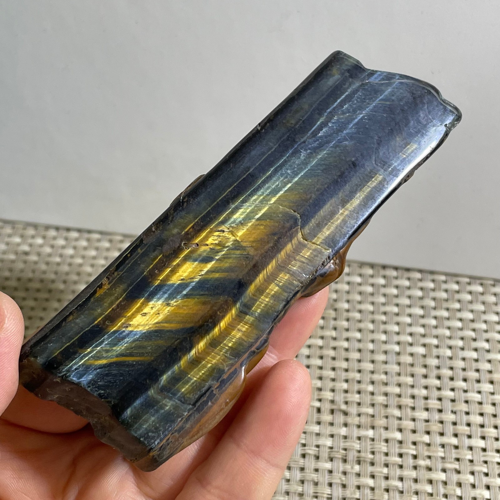88g tiger’s-eye Rough Raw Stone Rock Specimen Reiki healing