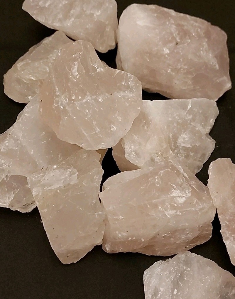 Rose Quartz Raw, 315-76gram, Crystal/Mineral, 13- 7cm, Lump, Natural