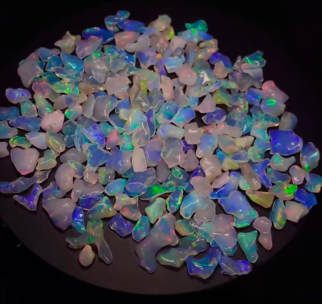 Welo Ethiopian Opal 25g Lots. Loose Gemstones. Ships From Arizona