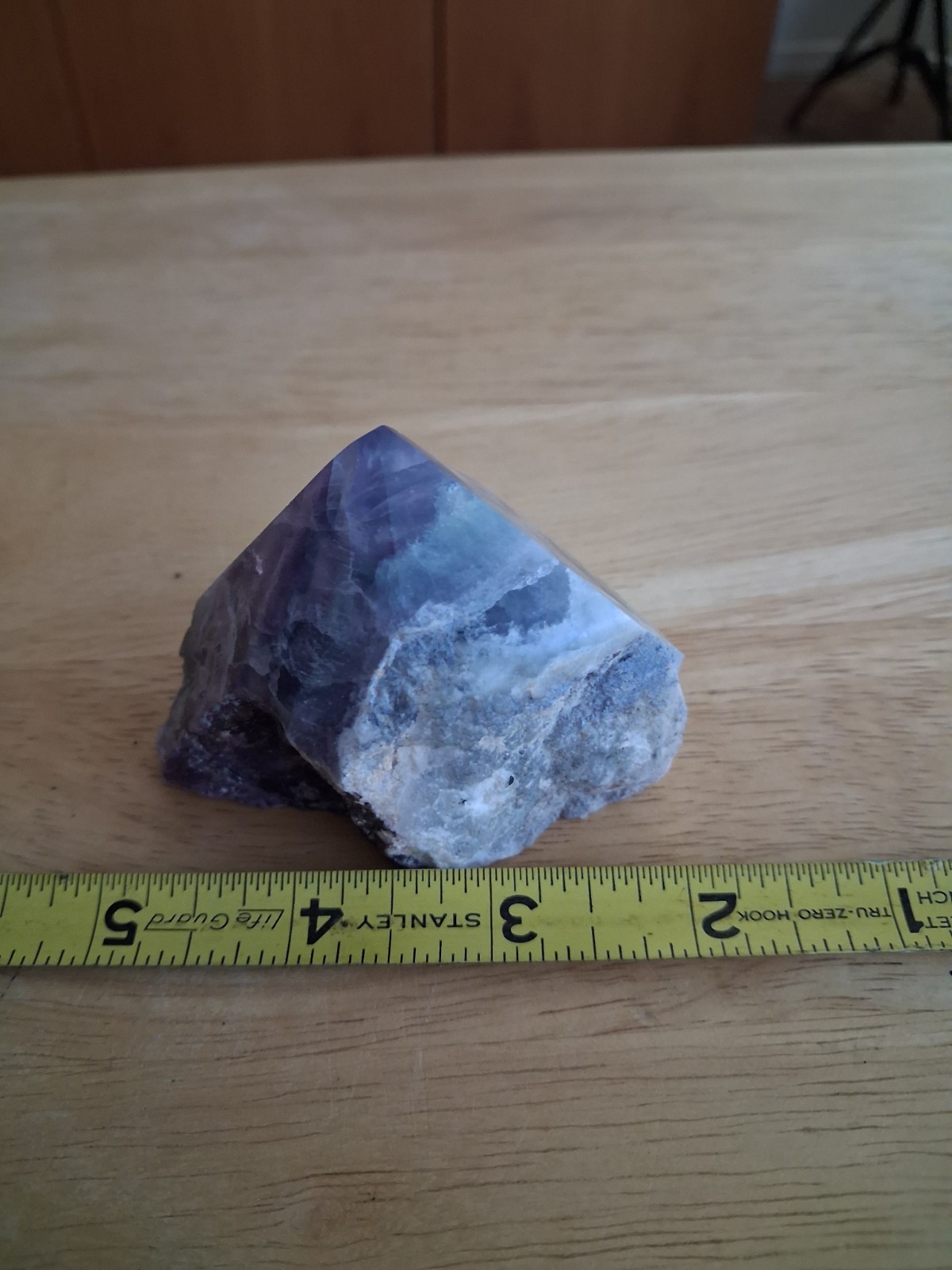 Light Green and Light Purple Mixed Polished Crystal, Mineral or Gem Stone