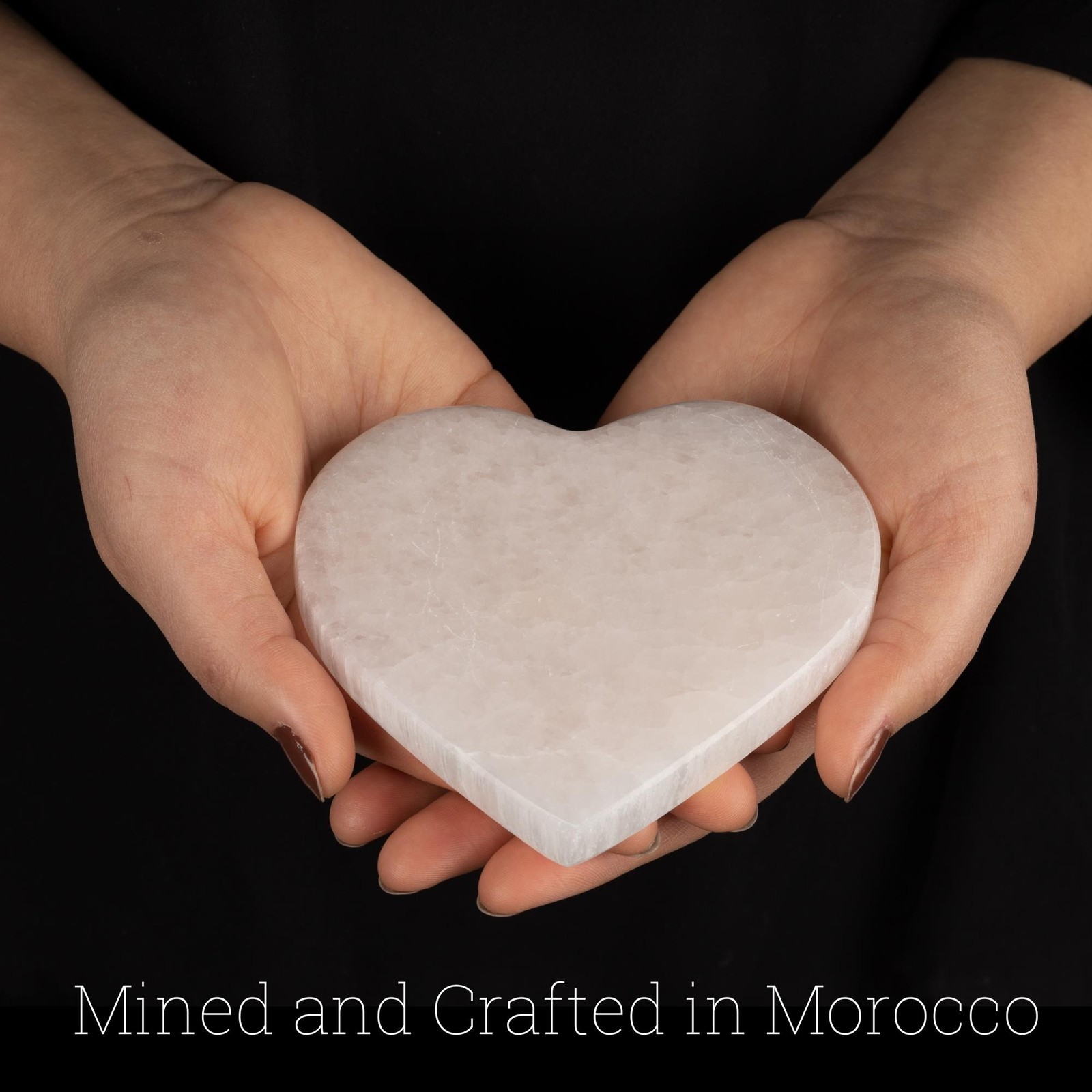 Selenite Charging Plate Heart, Selenite Cleansing, Flat Crystal Plate, Selenite