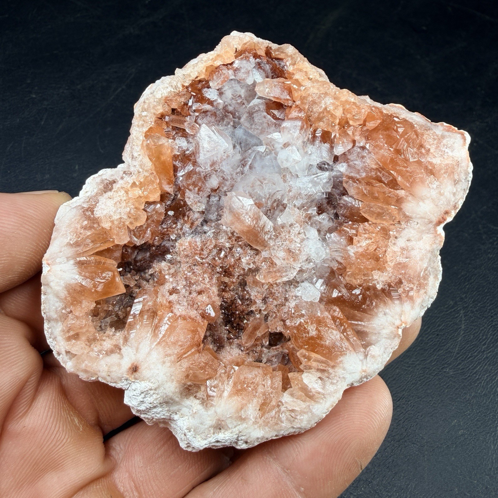 Pink Amethyst Quartz Crystal from Geode Patagonia, Argentina *Video*