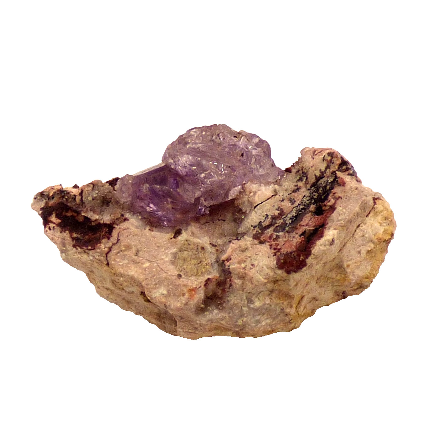 Amethyst Quartz Crystals Sonoran Desert Mexico Mineral Specimen 3.5cm