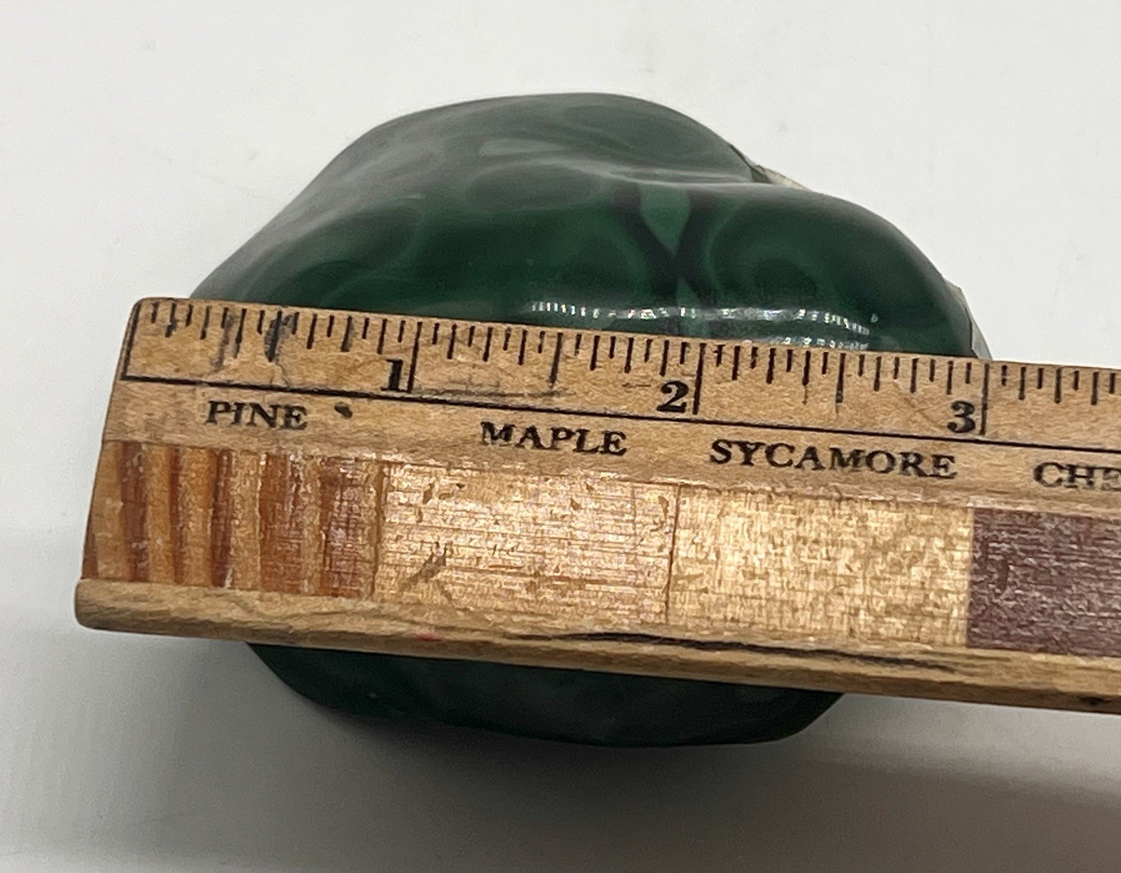 Polished Bull’s Eye Malachite Congo 0.86 lb 391g Stone Specimen