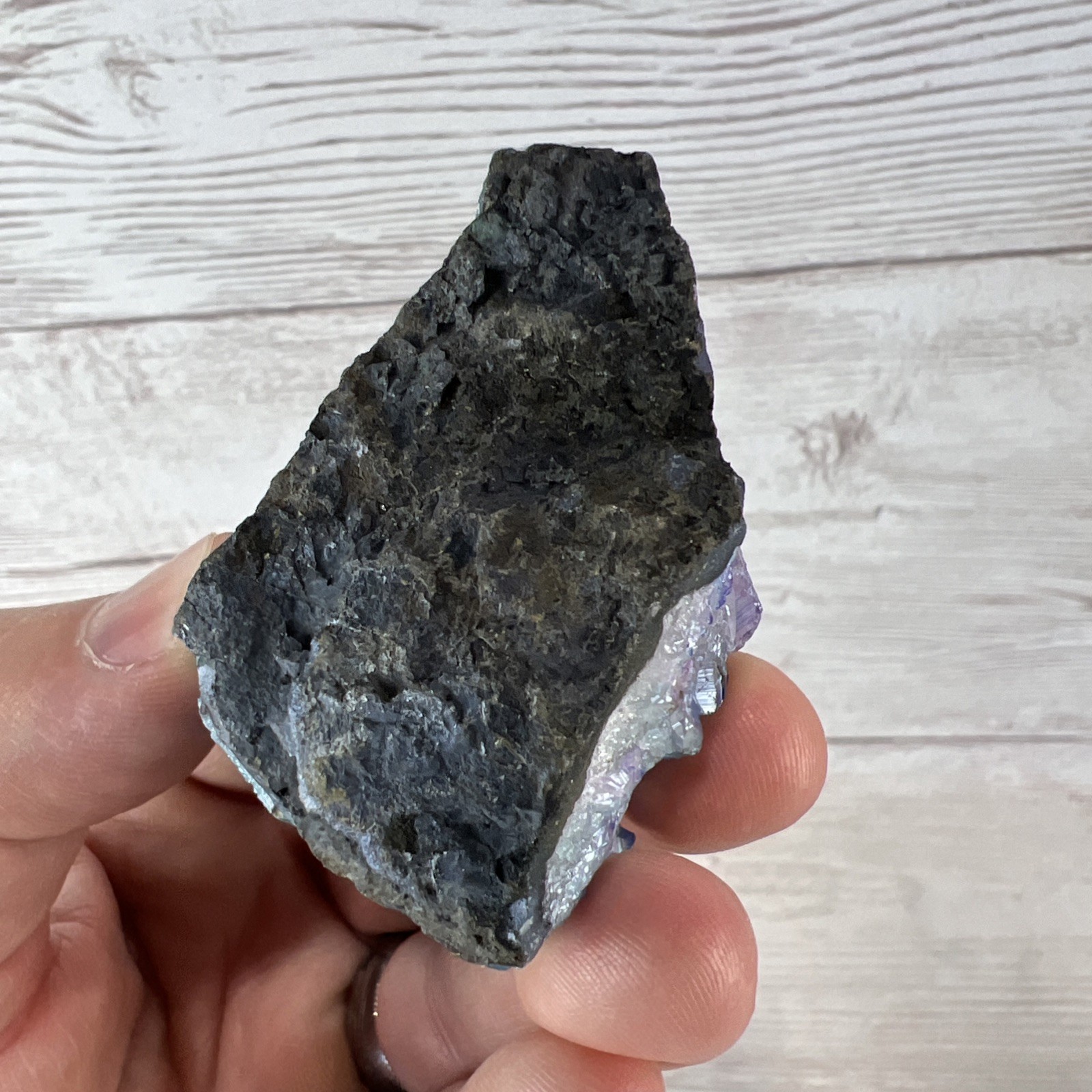 Amethyst Quartz Cluster Geode Rock Specimen Mineral Home Decor Free Shipping!