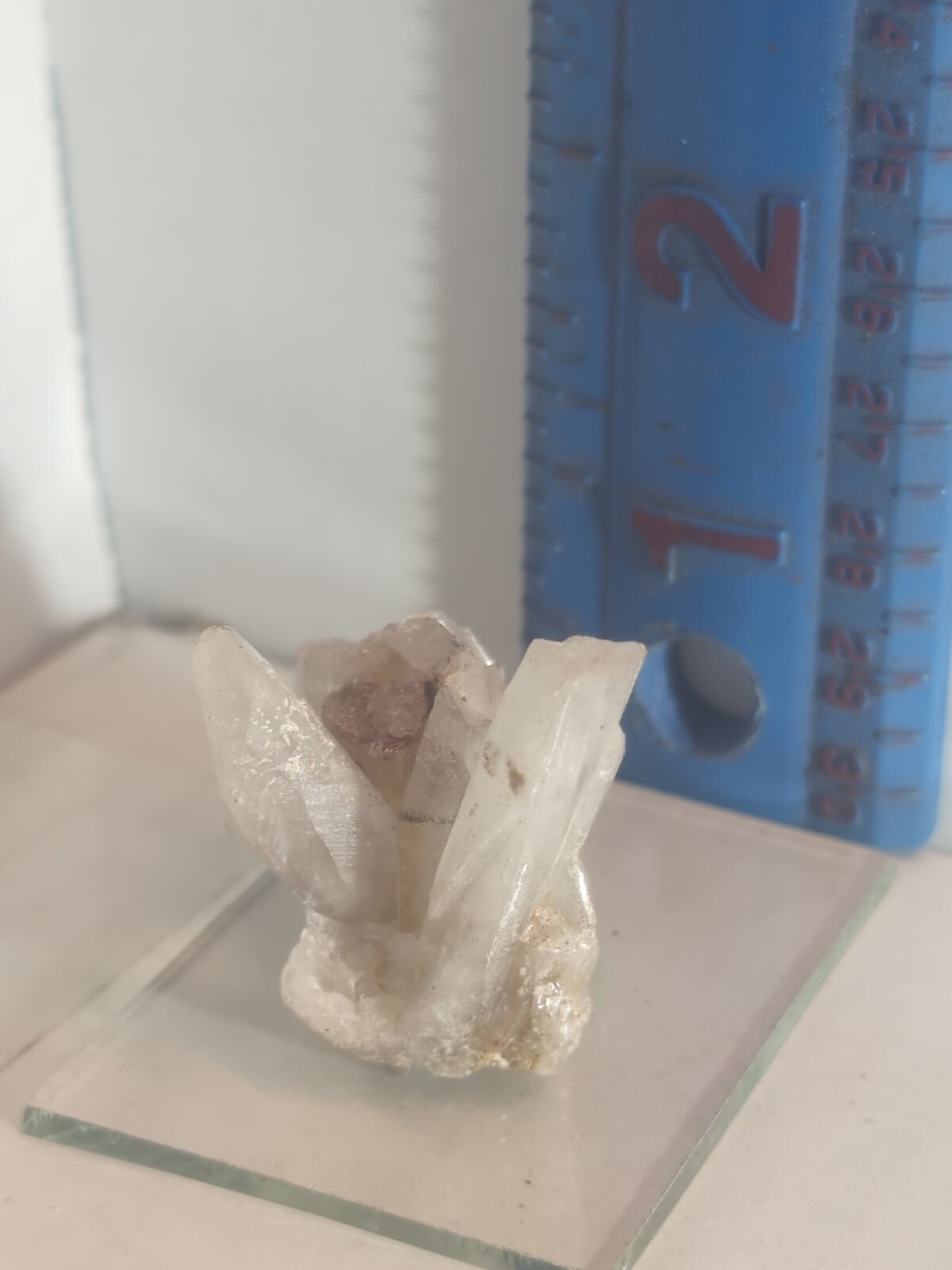 Rose Quartz Point Hand Dug Colorado United States Crystals Specimen Science
