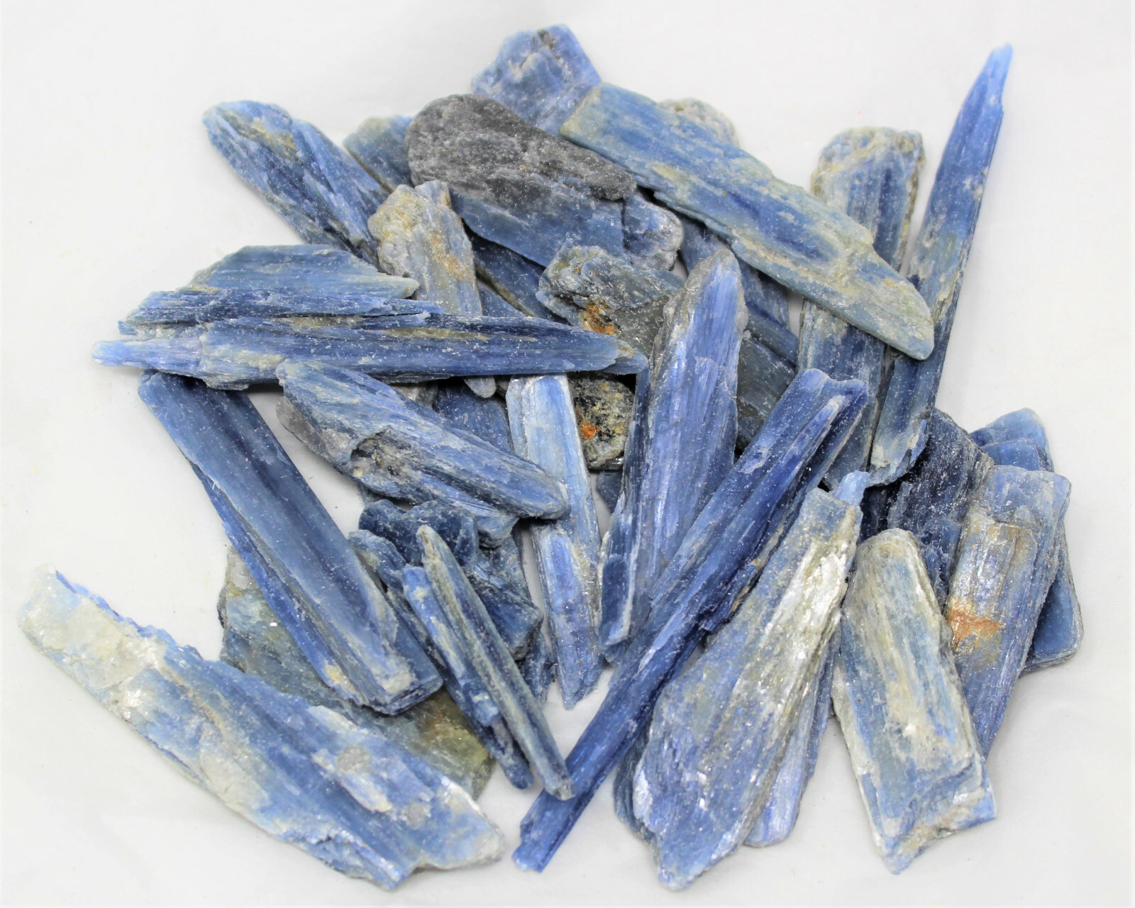 Blue Kyanite Blades Crystal Collection 1/2 lb Box Lot – Natural Kyanite Crystals