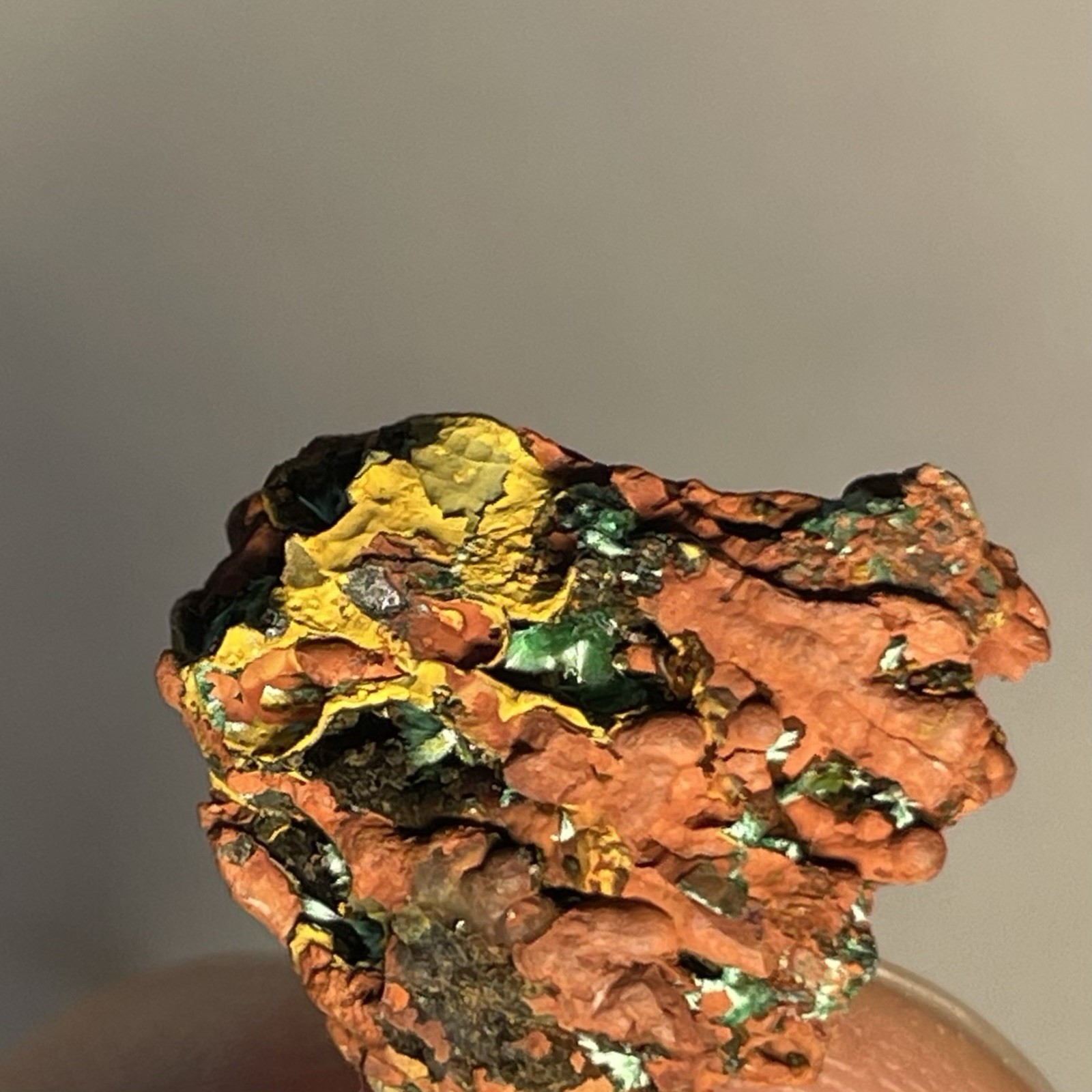 Arurite & Malachite Crystals W/ Copper Bisbee ARIZONA USA