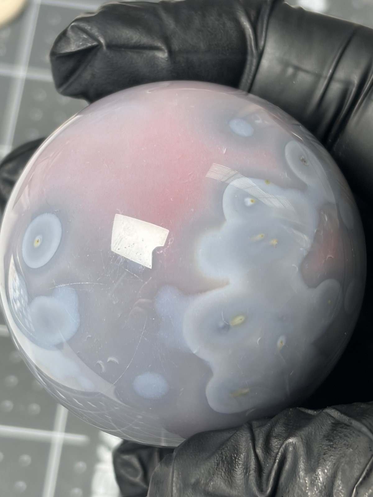 Mozambique Swazi Agate Sphere Orbs
