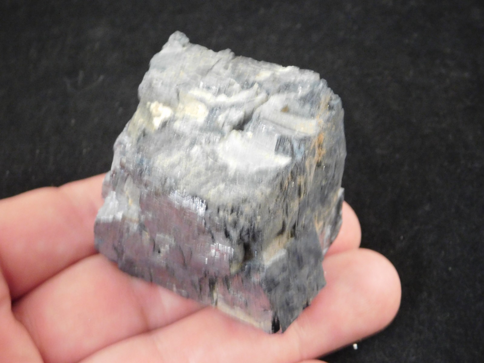 Big! Super Heavy! Stepped GALENA Crystal CUBE 100% Natural Missouri 413gr