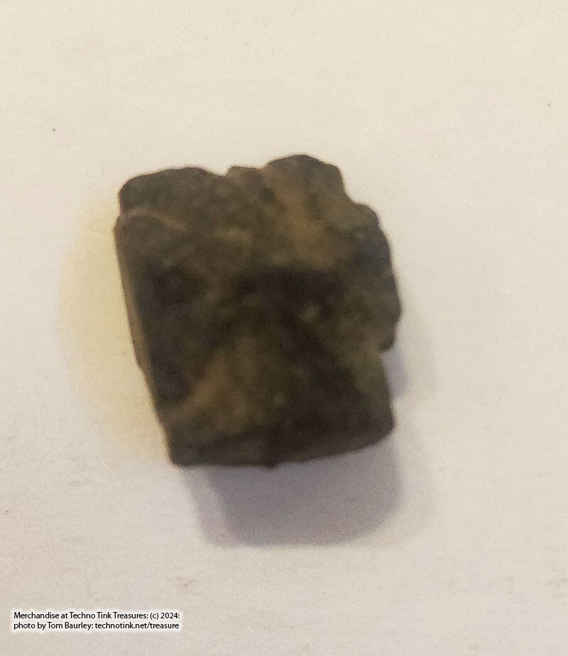 FC2024-001: Staurolite Celtic cross in celtic cross shape- large 1x1x.5 inches