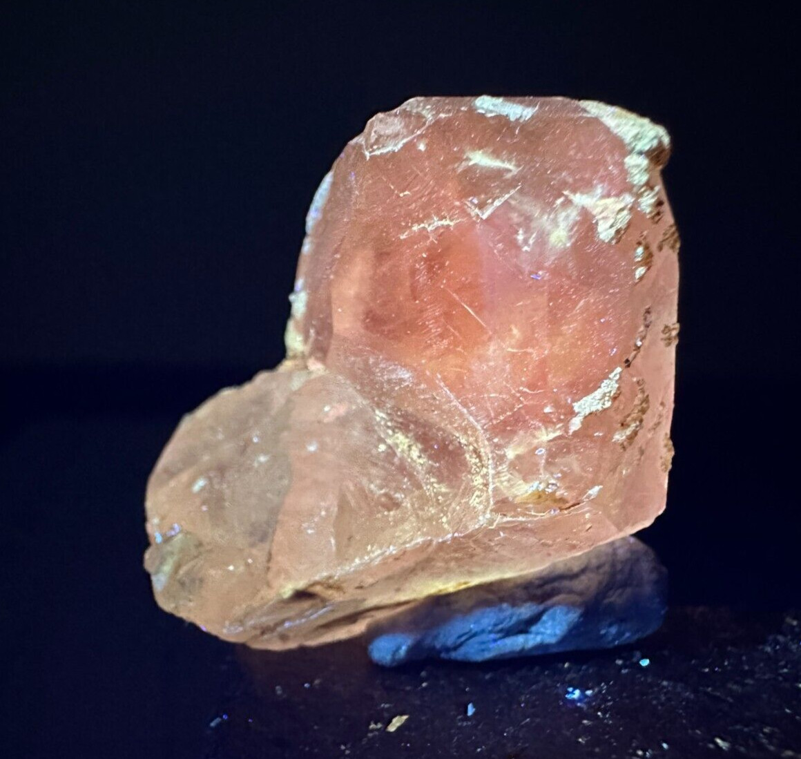 ➤ 1-1/8″ CLEAR “TRIANGLE” CALCITE Pleasant Ridge Rensselaer Indiana VIDEO➤532