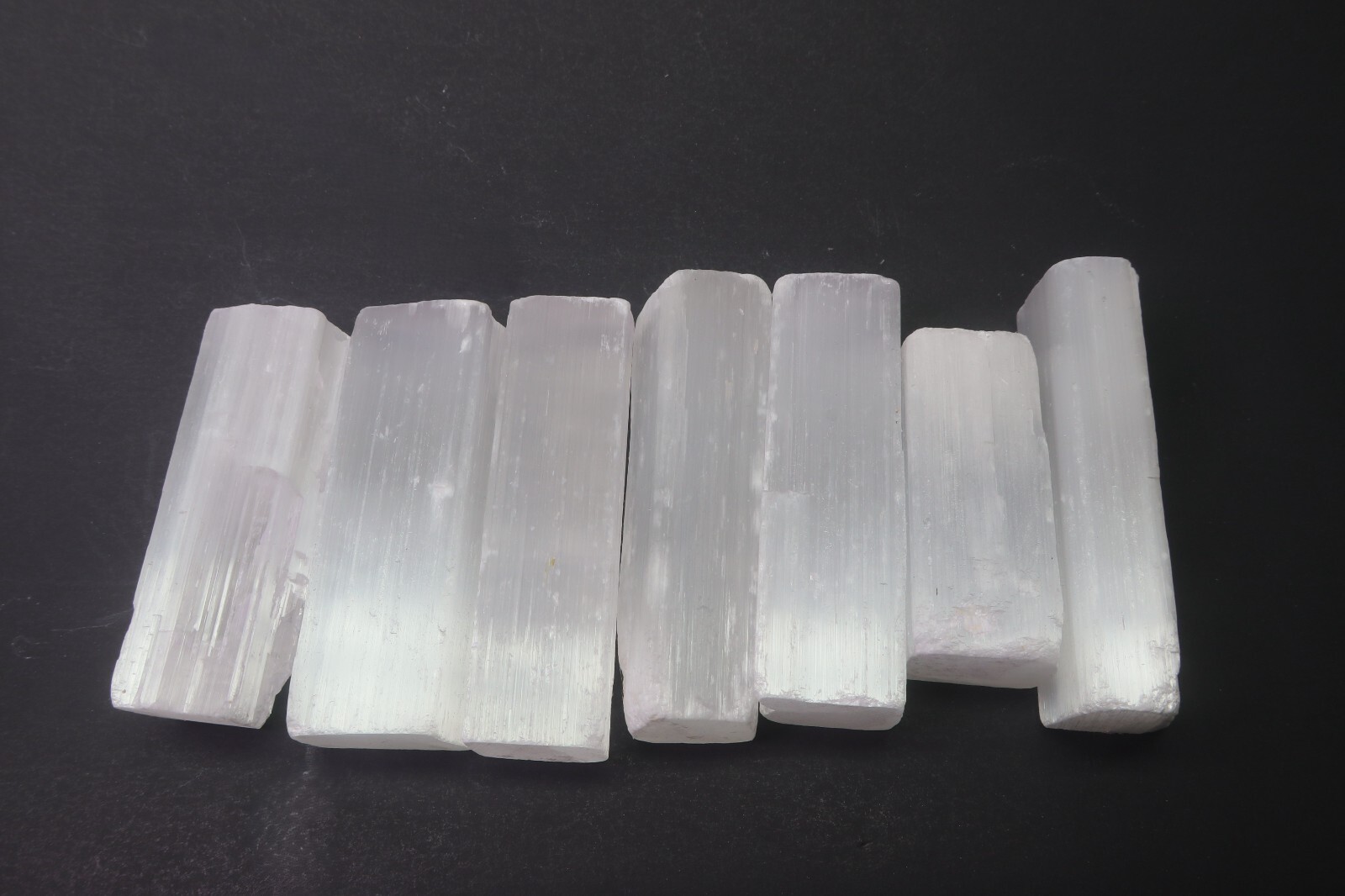Selenite Sticks Collection 1/4 Lb Natural White Gypsum Crystal Blades