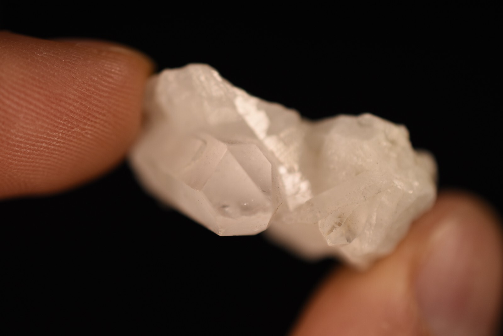 4 *QUARTZ CRYSTAL* Clusters 2-4cm 31.2g Clear Healing Gift Master Healer