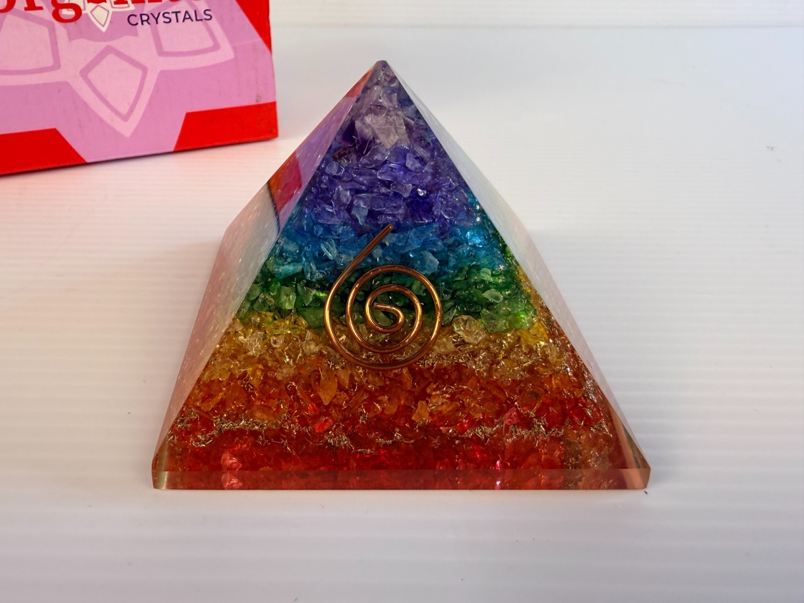 Orgone Energy Pyramid – Chakra Healing Meditation, Crystal Orgonite