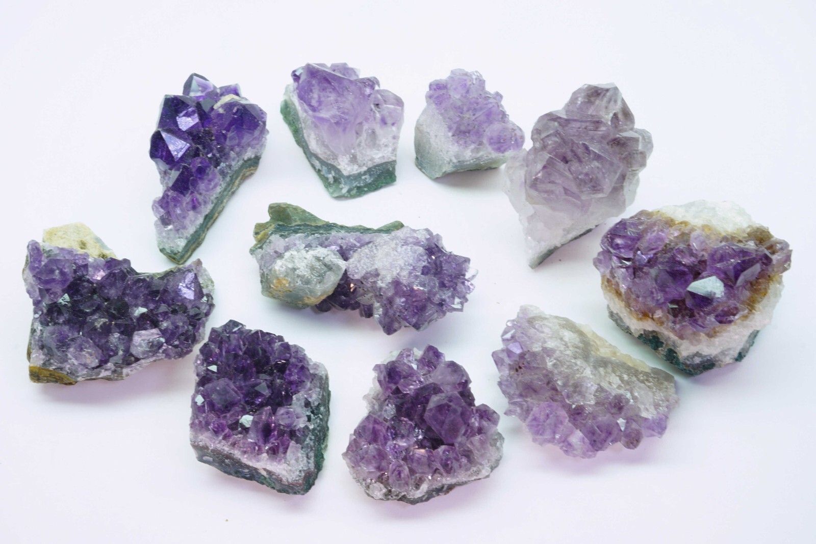 Amethyst Geode Druzy 1 Lb Lots Crystal Quartz Cluster Natural Specimen Gemstones