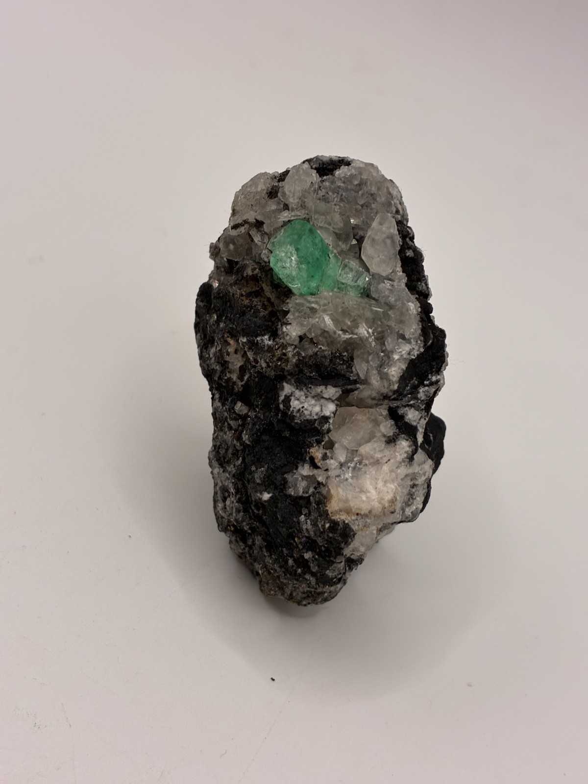 Rough Crystal Colombian Emerald Raw Matrix Collector Piece, Natural Not treament