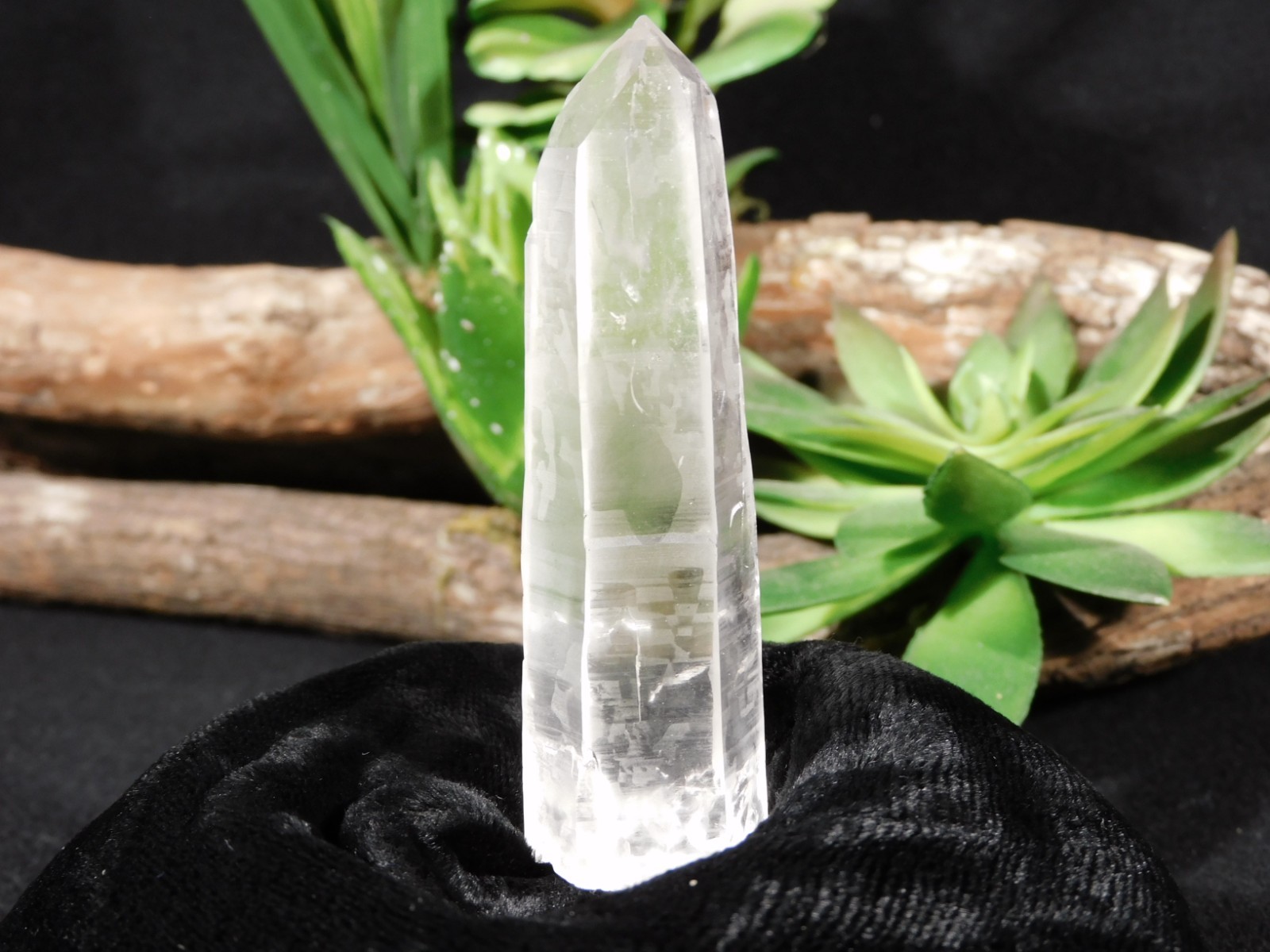 Long! Translucent! QUARTZ Crystal TWIN 100% Natural Brazil 46.1gr